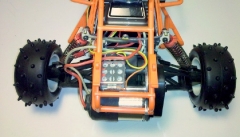 Kyosho Javelin - Above Rear Motor Resistor